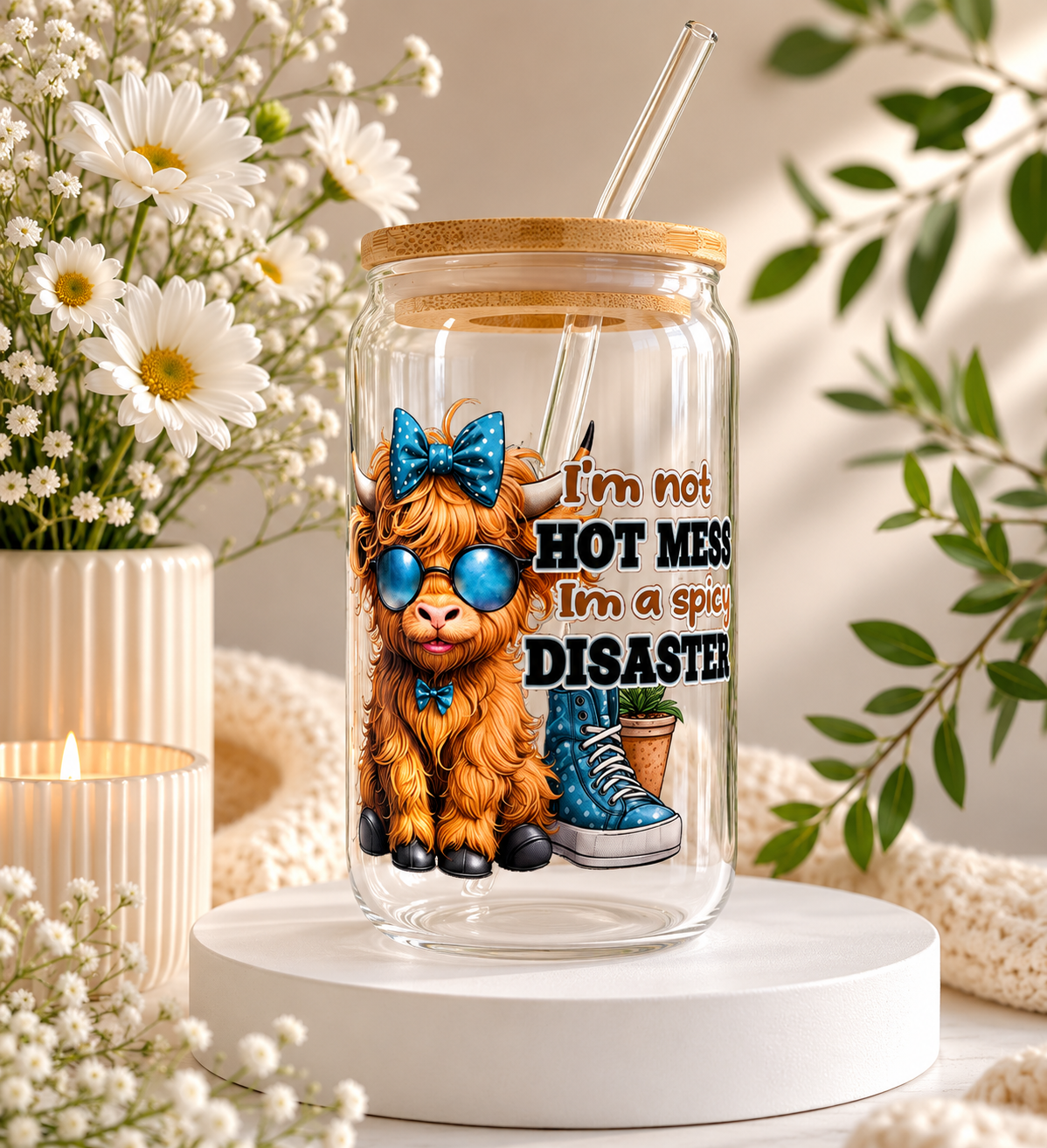 16oz Libby glass can