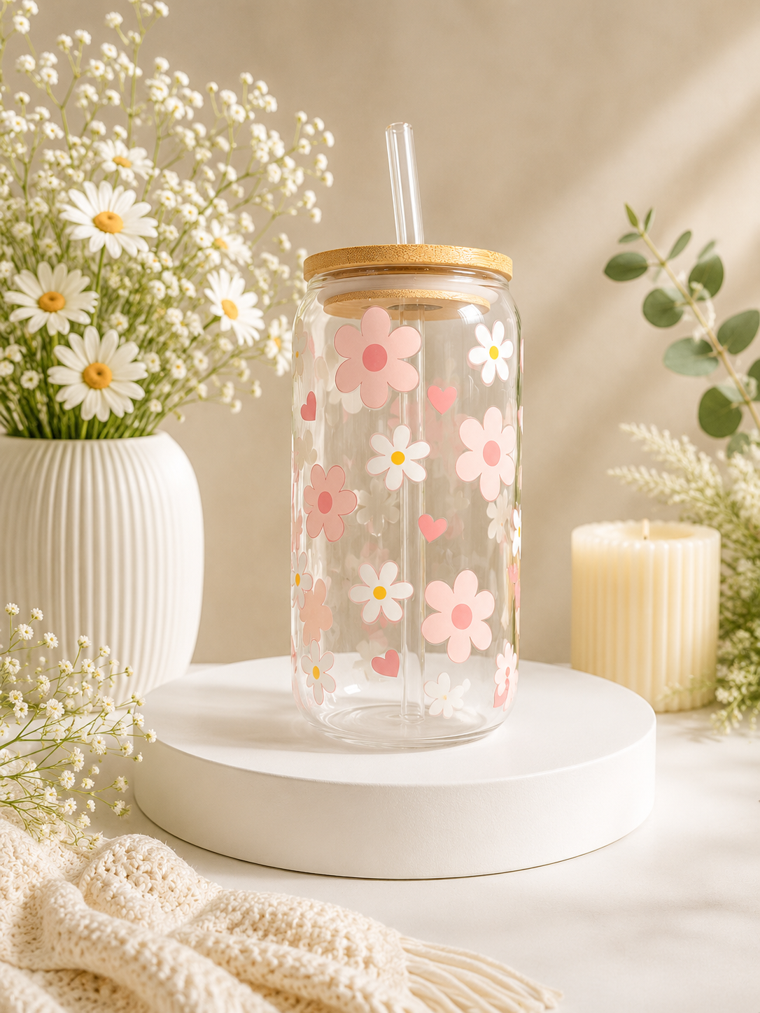 16 oz Libby glass can